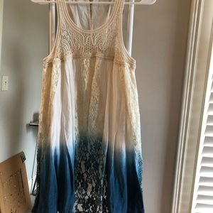 Ombré tank dress!